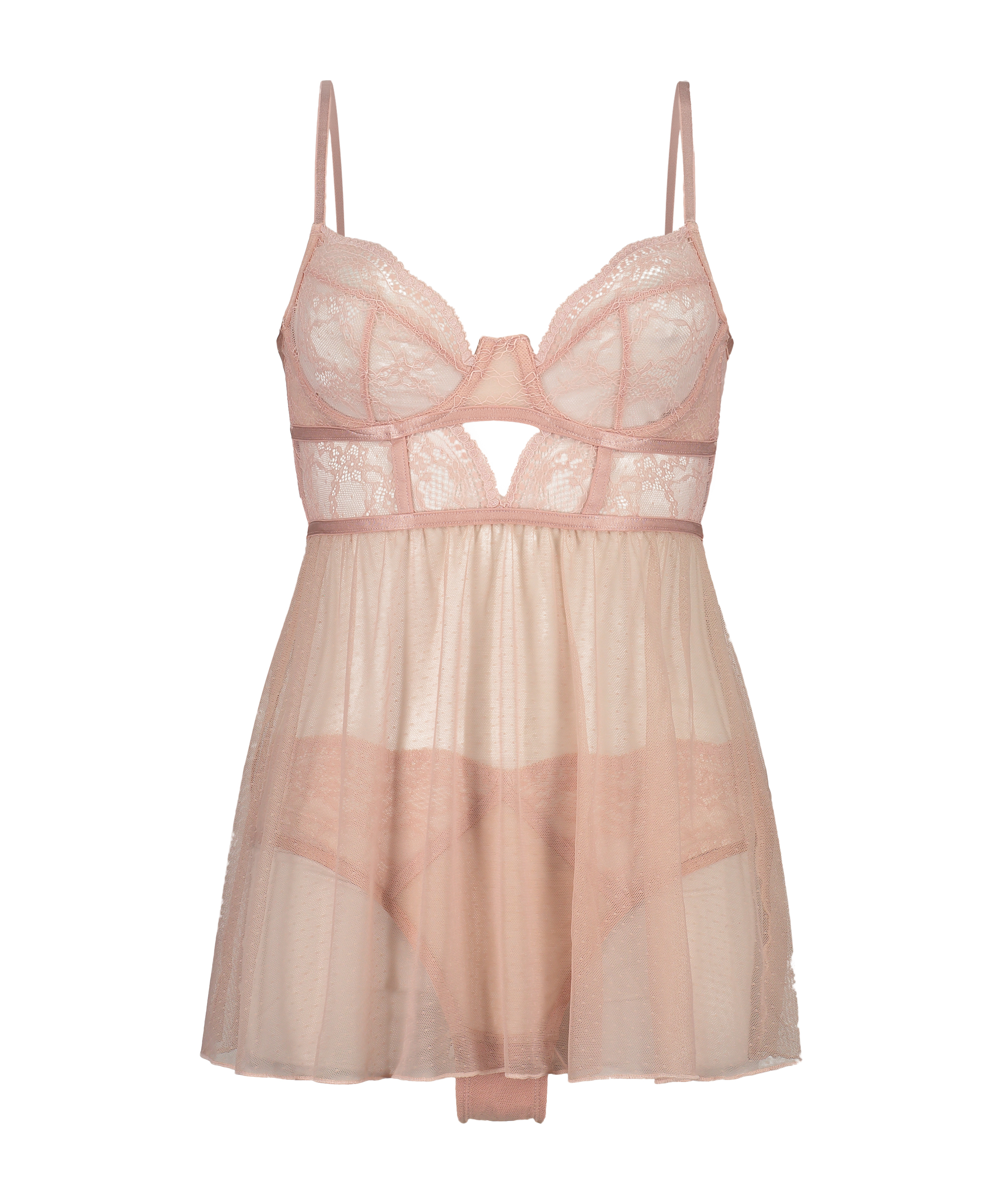 Babydoll Isabelle, Roze, main