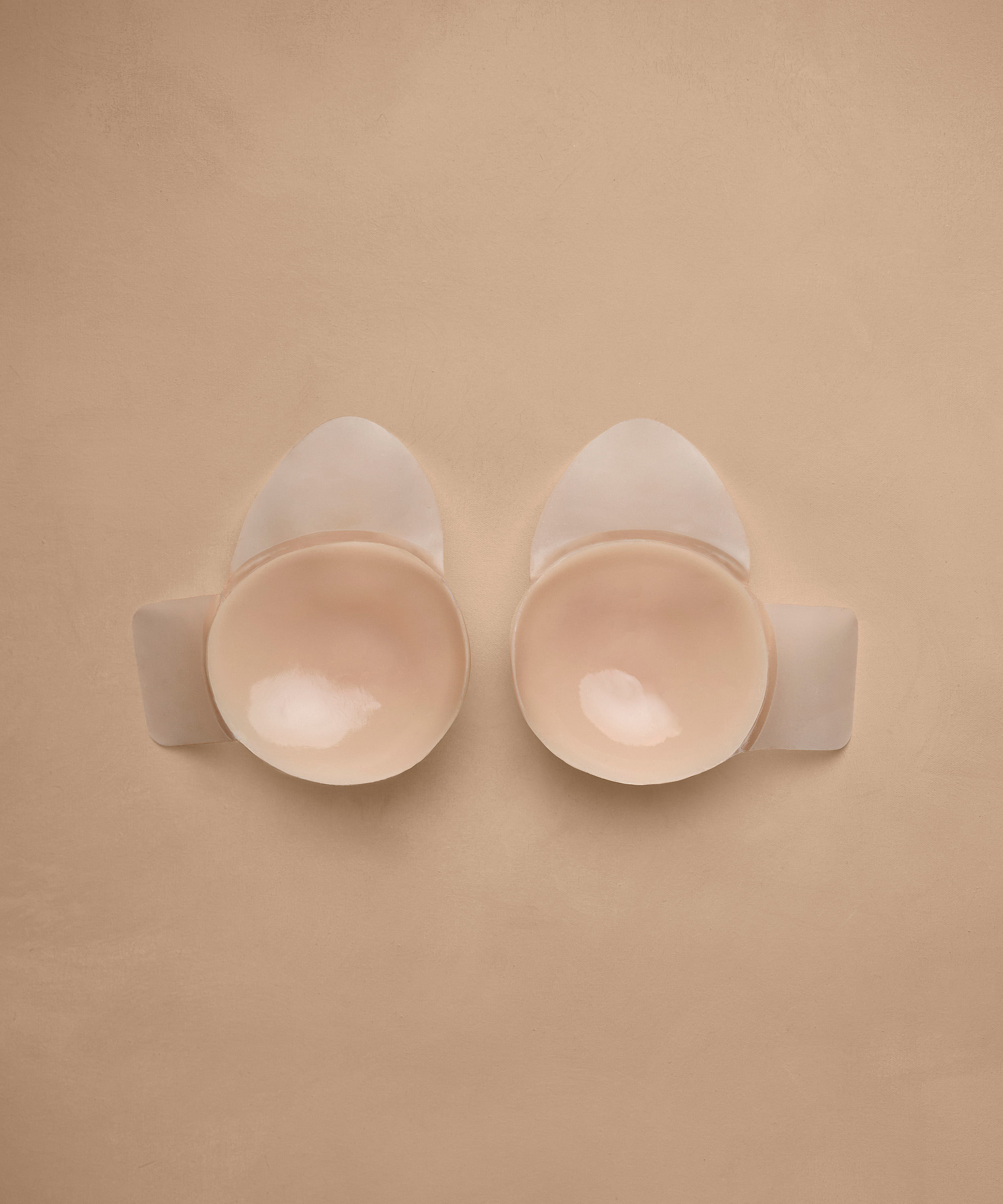 Plakbare liftende cups, Beige, main