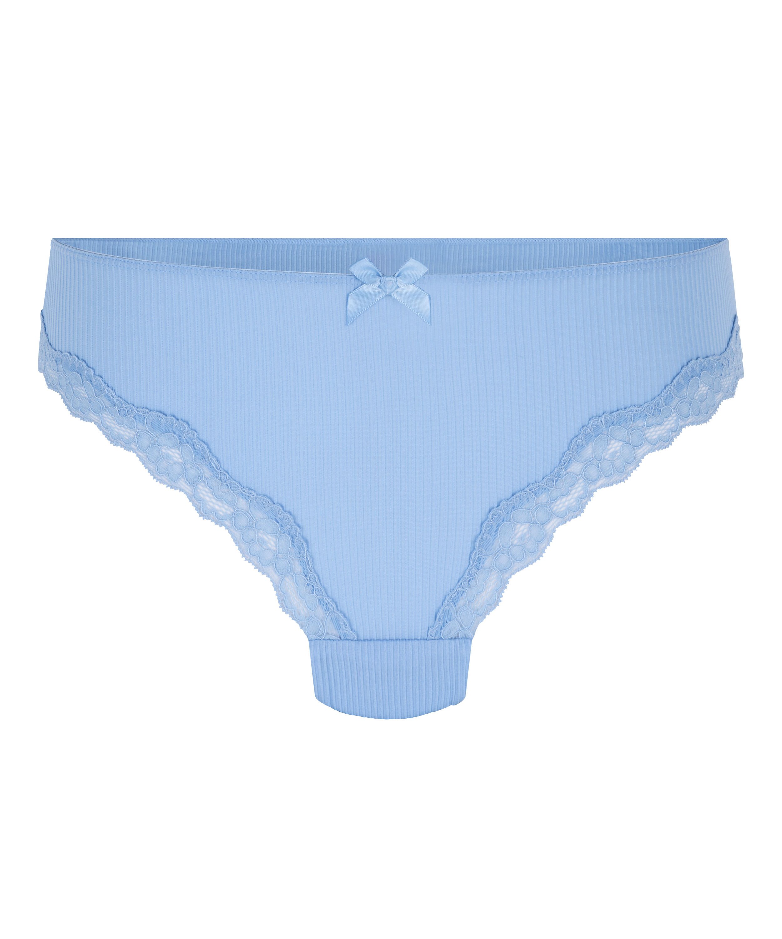 Slip br&eacute;silien Lola, Bleu