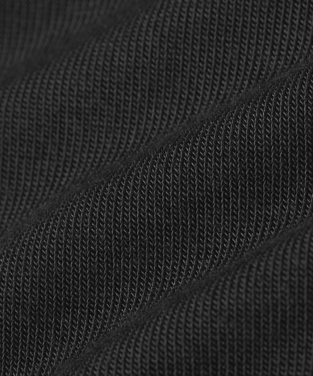 super soft Body met Cashmere, Zwart