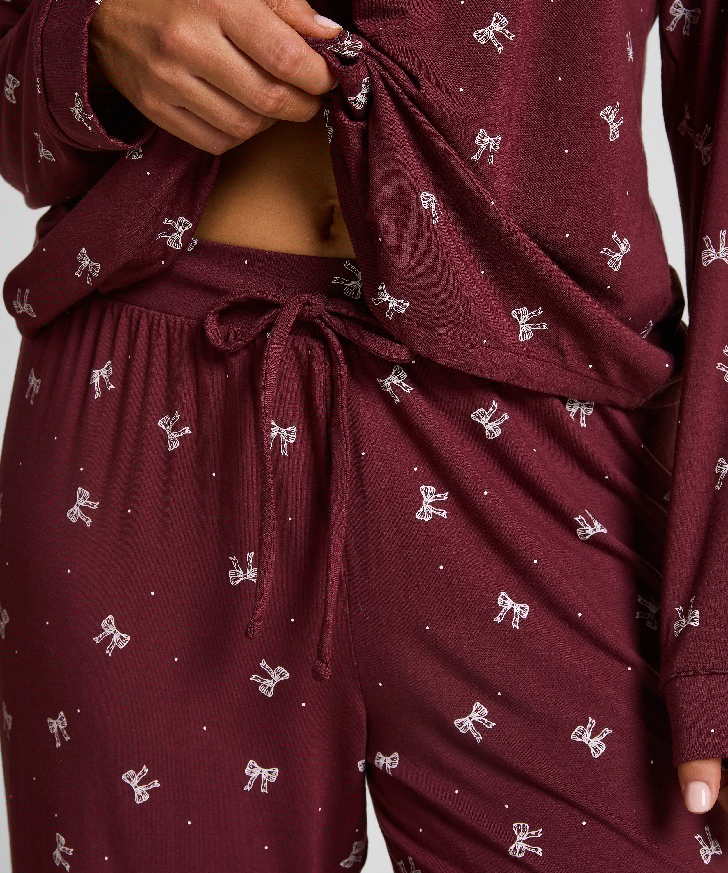 Broek Jersey Essential, Rood, main