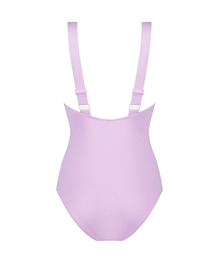 Maillot de bain Shaping Scallop, Pourpre