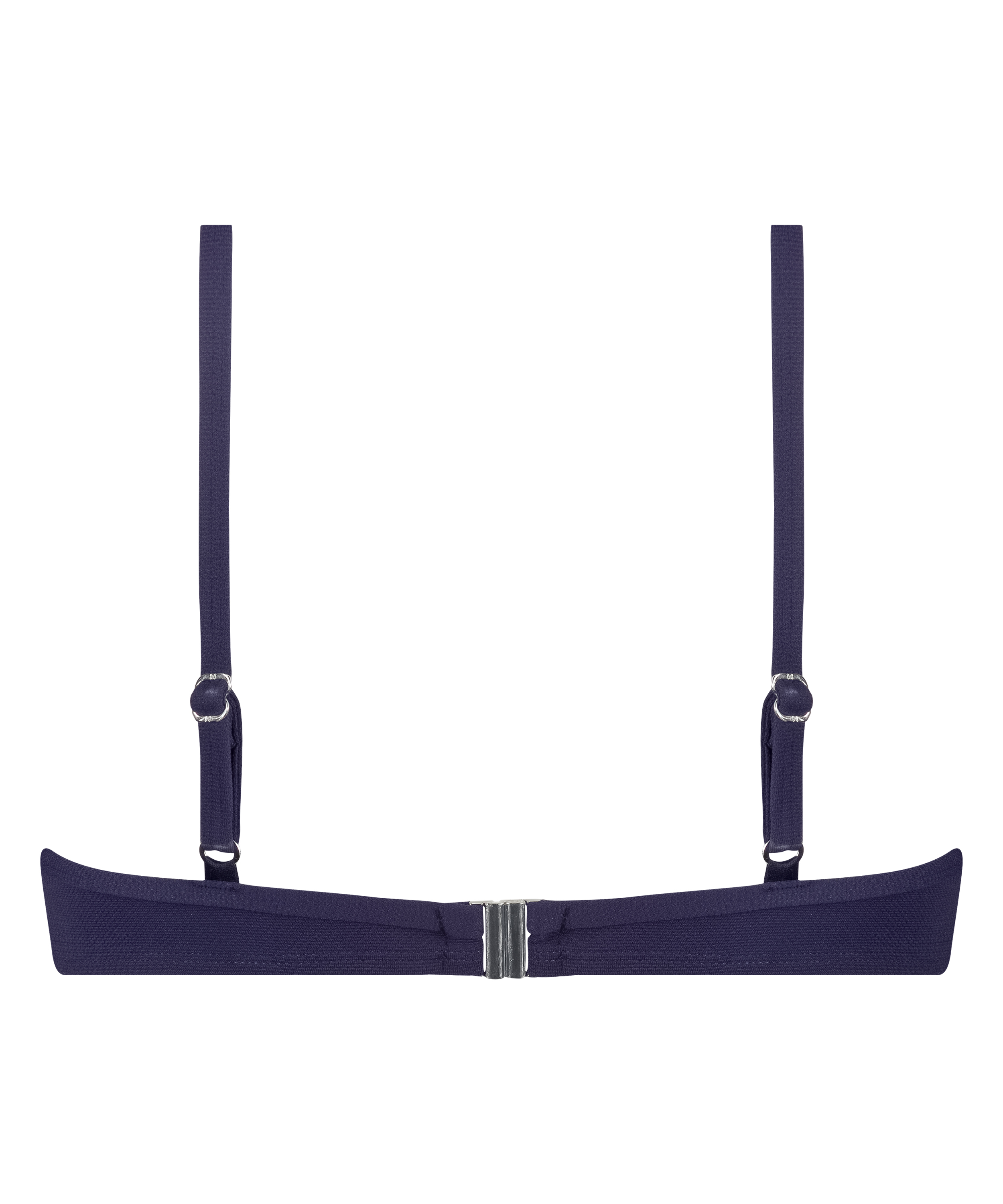 Voorgevormde beugel bikinitop Scallop, Blauw, main