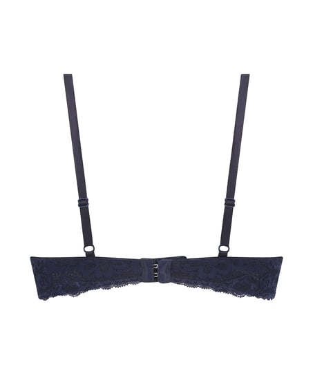 Soutien-gorge &agrave; armatures pr&eacute;form&eacute; push-up Marine, Bleu