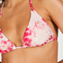 Triangel bikinitop Tie Dye, Roze