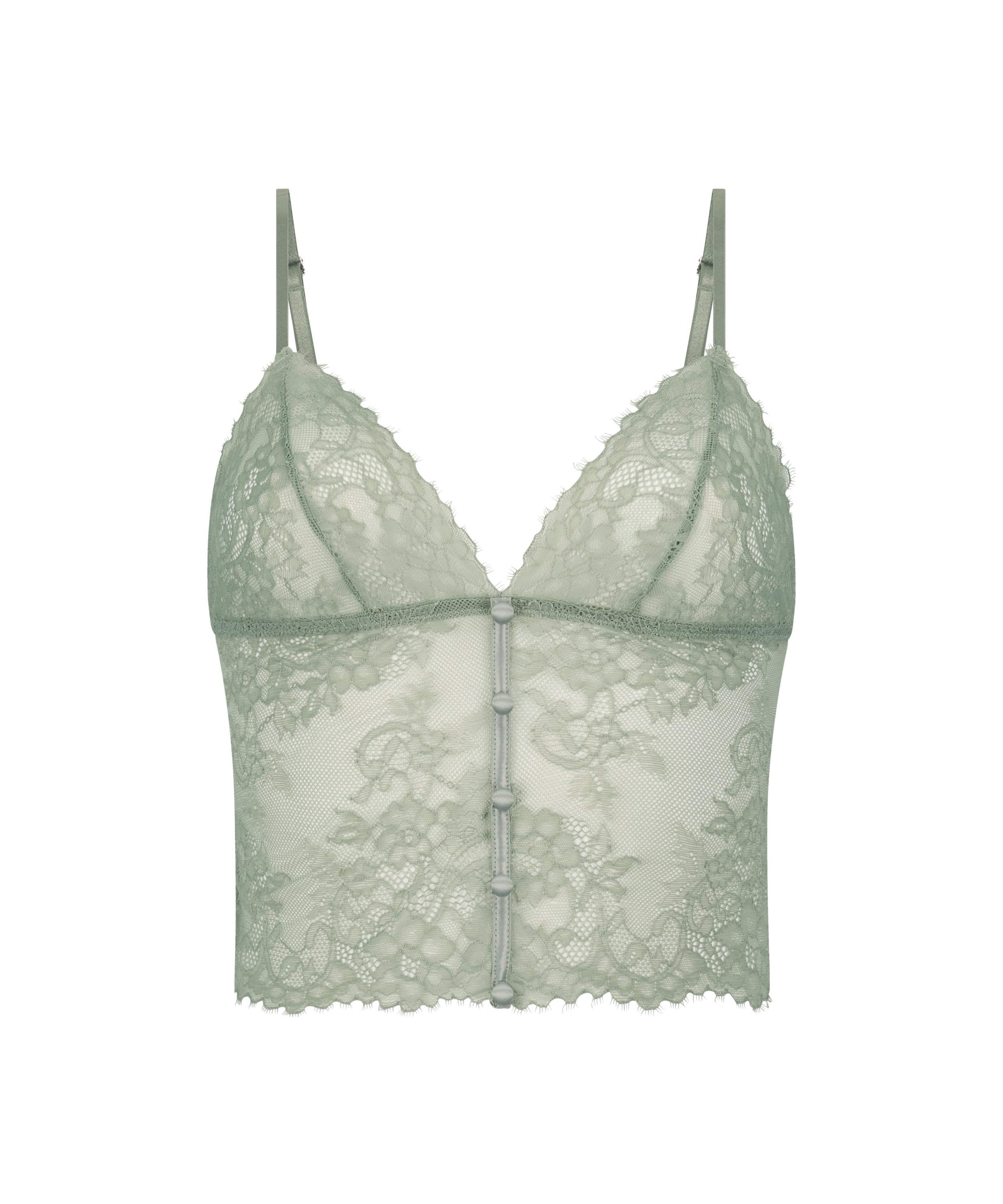Longline bralette Bailey, Groen, main
