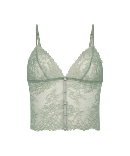 Longline bralette Bailey, Groen