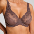 Soutien-gorge à armatures non-préformé Diva, Brun