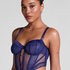 Soutien-gorge longline &agrave; armatures non rembourr&eacute; Missy, Bleu