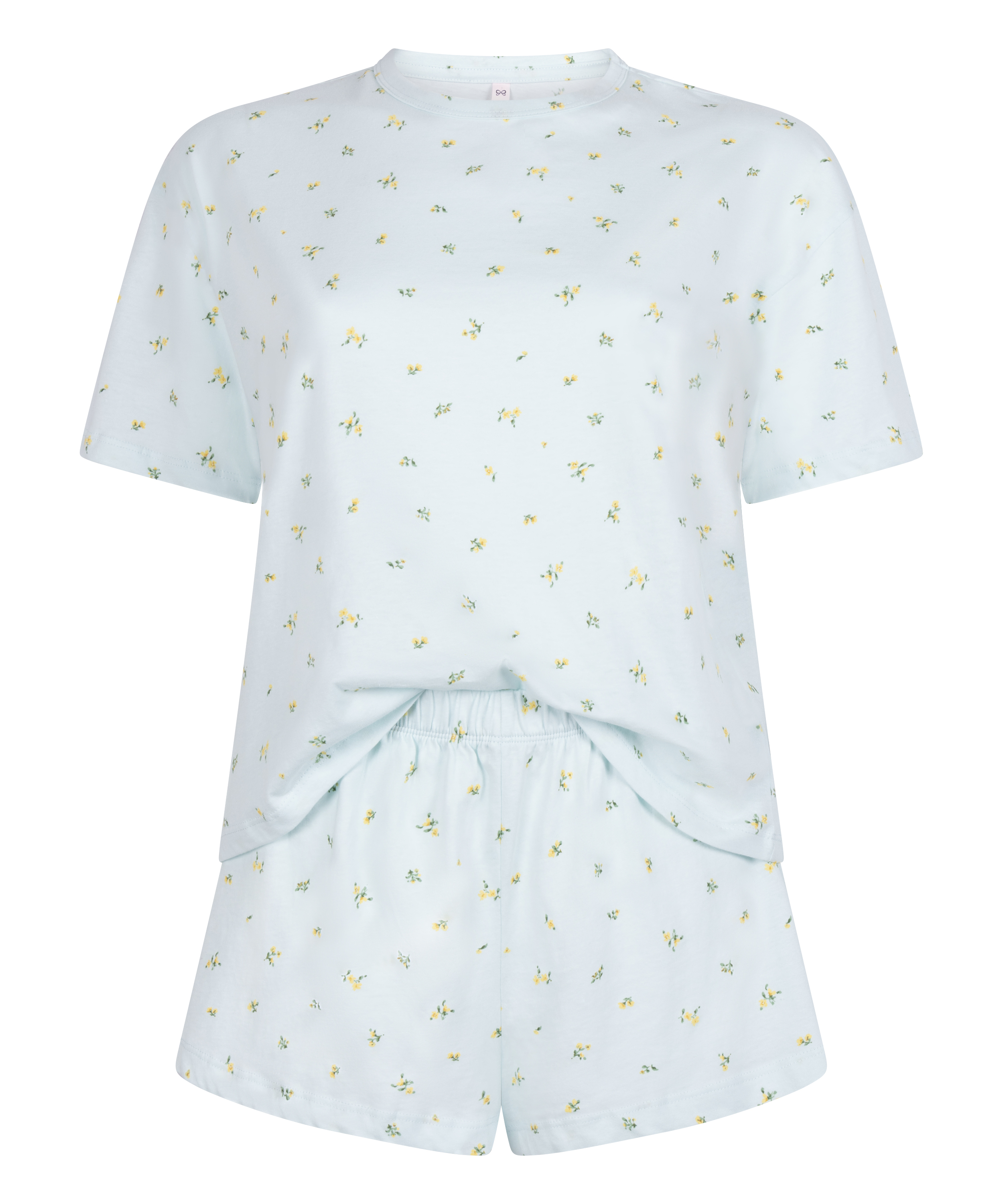 Pyjama en jersey de coton, Vert, main