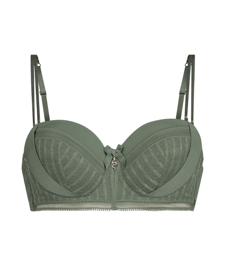 Soutien-gorge sans bretelles à armatures Kriss I AM Danielle, Vert