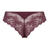 Slip brésilien échancré Heira Curvy, Pourpre
