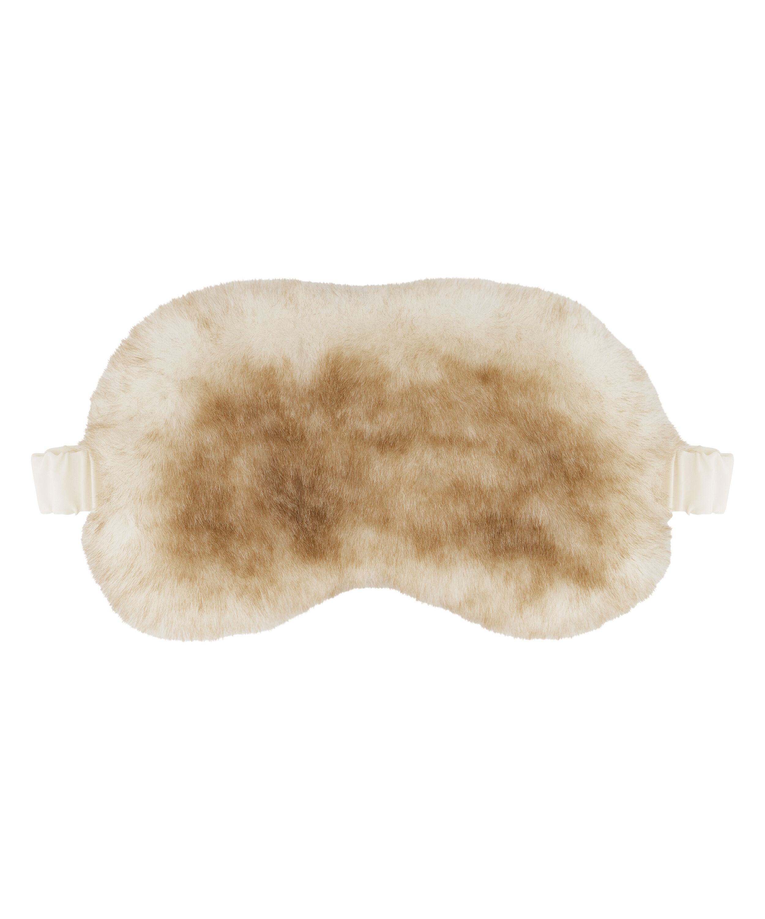 Slaapmasker fake fur, Grijs
