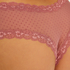Brazilian V-shape mesh, Roze
