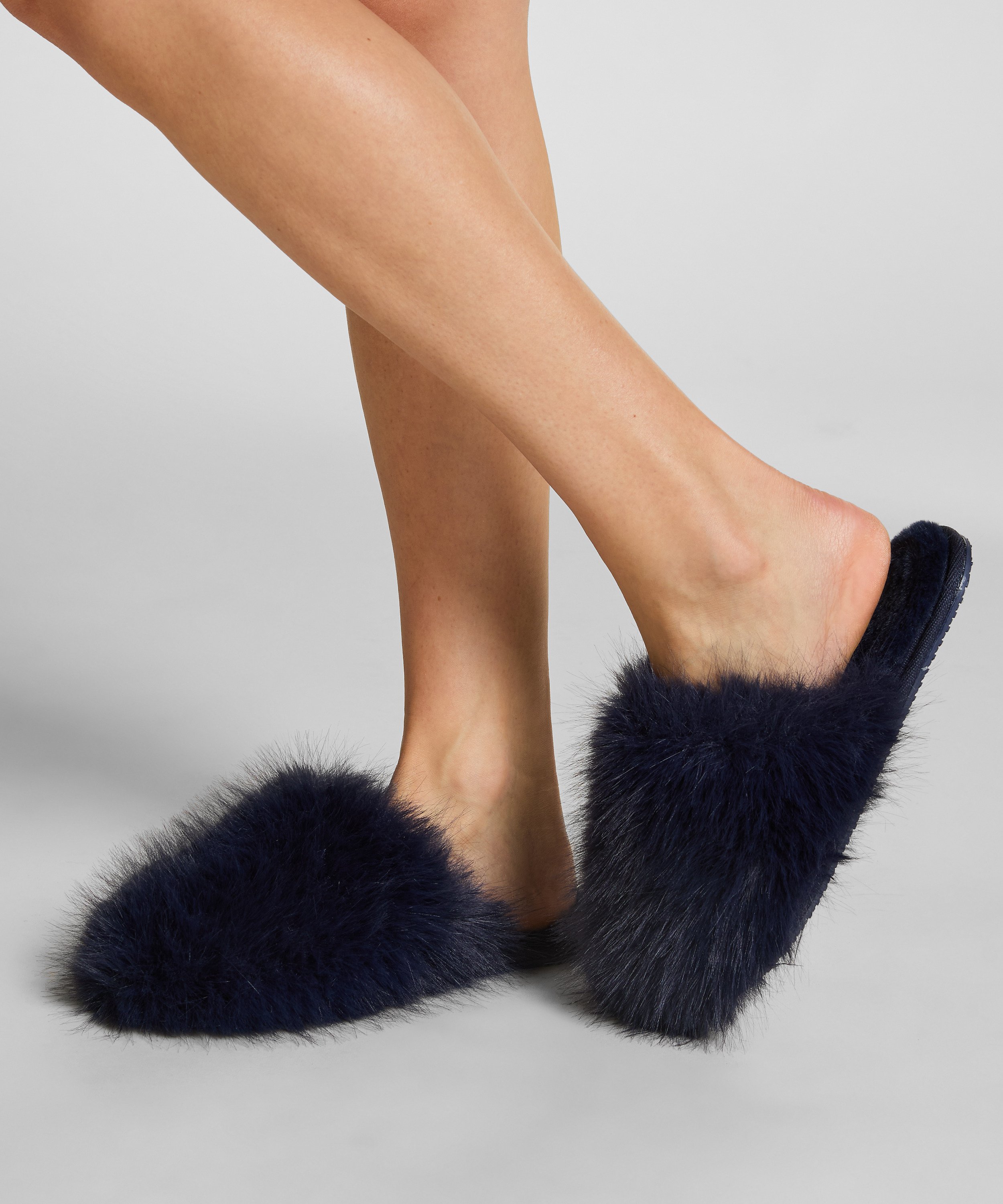 Pantoffel Isabella, Blauw, main