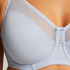 Soutien-gorge à armatures non-préformé minimiseur Nina, Bleu