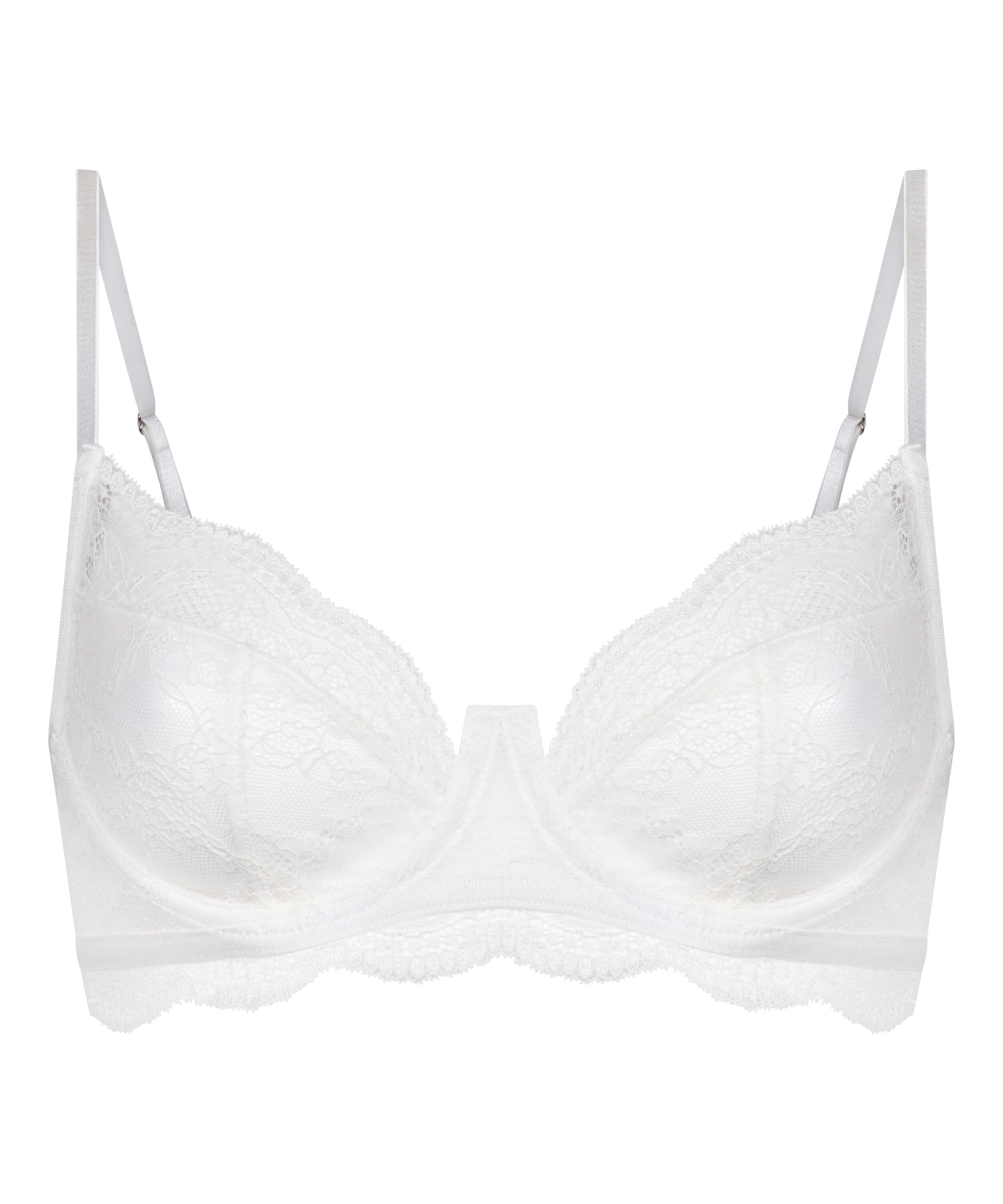 Soutien-gorge non-rembourr&eacute; &agrave; armatures Isabelle, Blanc
