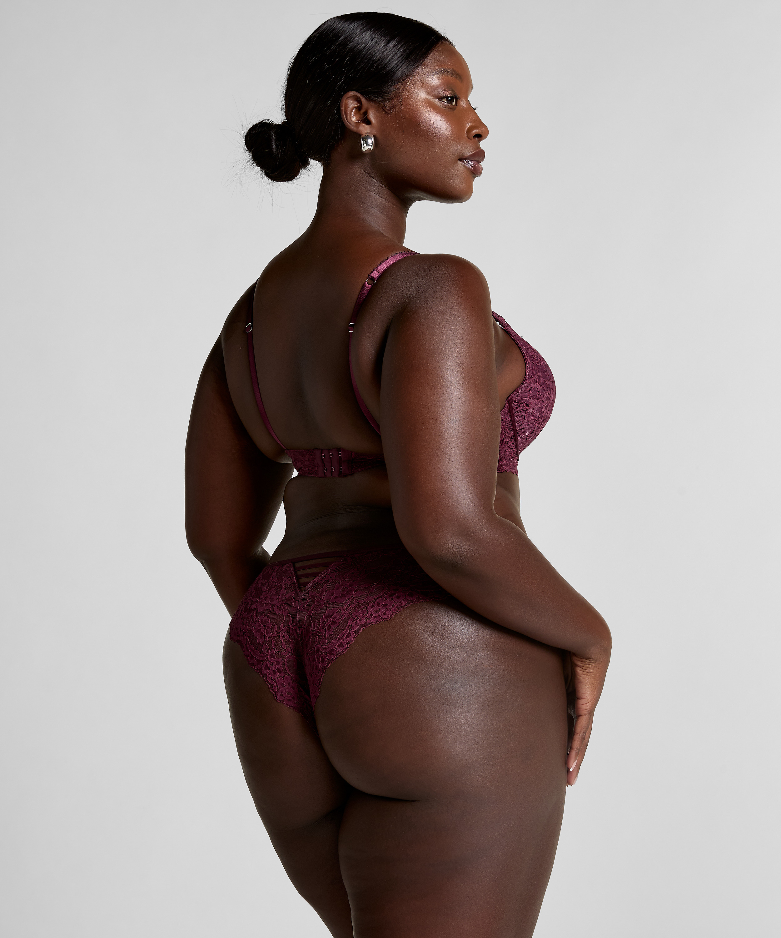 Voorgevormde push-up beugel bh Isadora, Rood, main