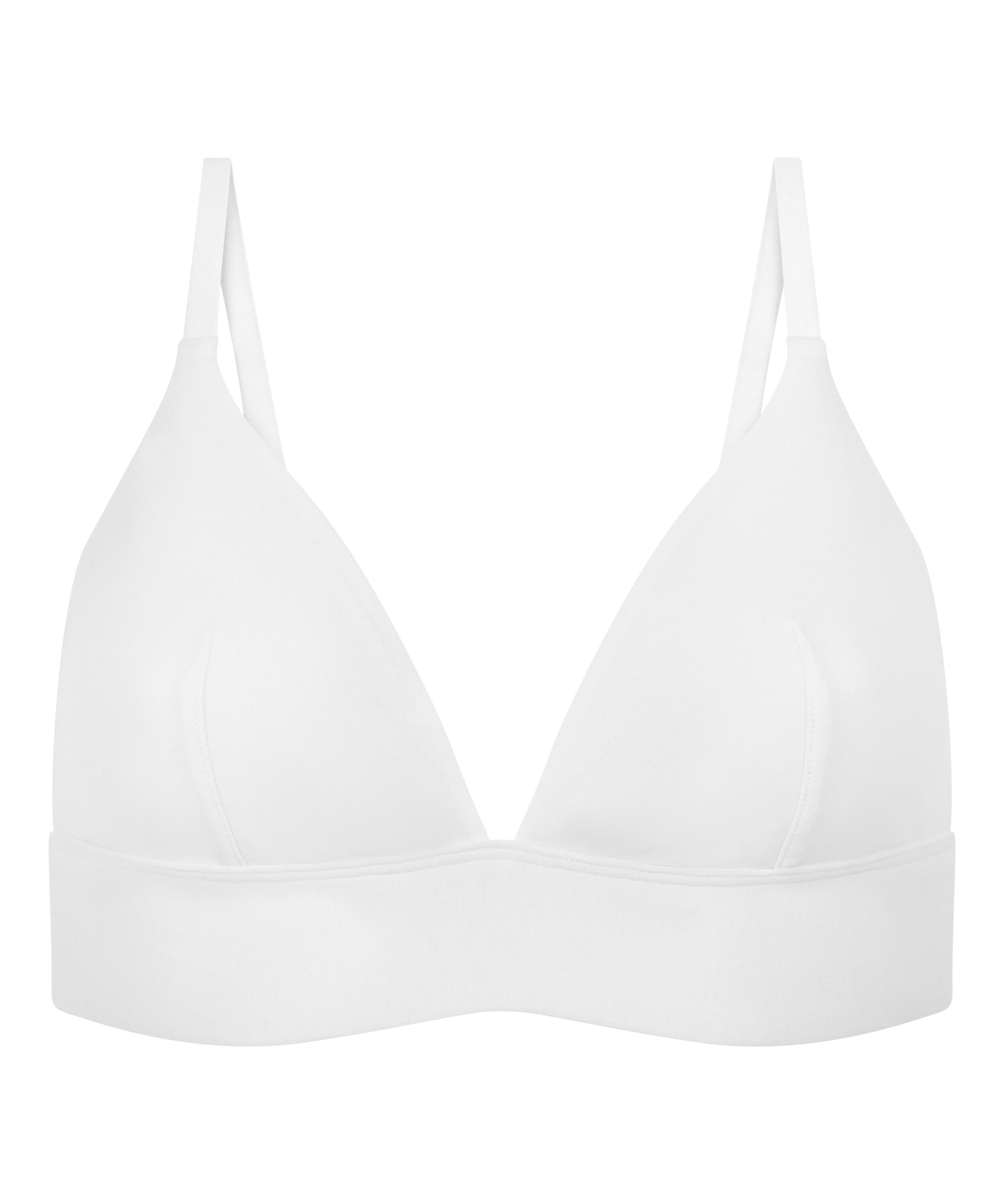 Brassi&egrave;re en coton, Blanc