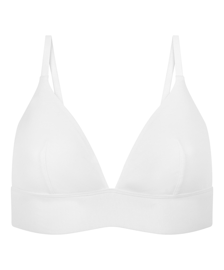 Brassi&egrave;re en coton, Blanc