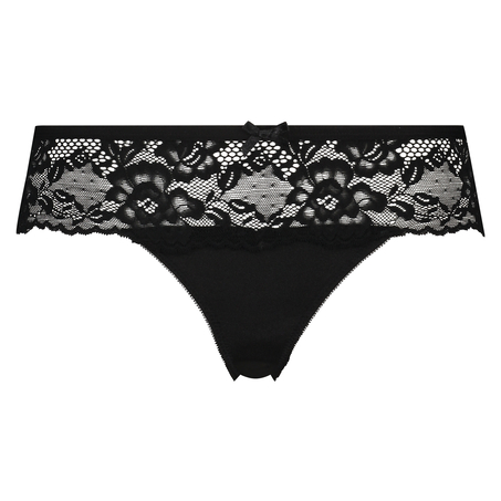 Boxerstring Bianca, Zwart