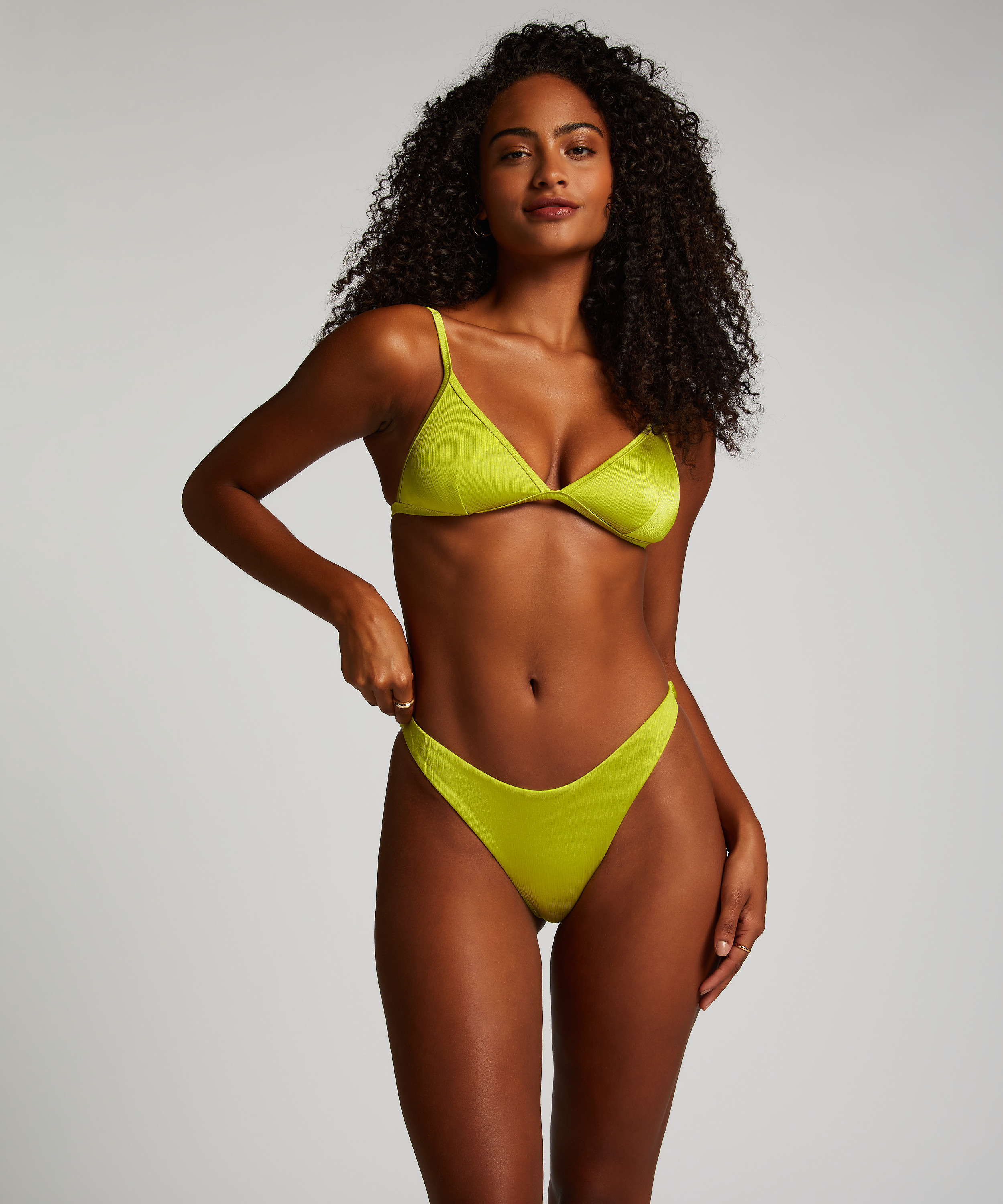 Triangel bikinitop Luna, Groen, main