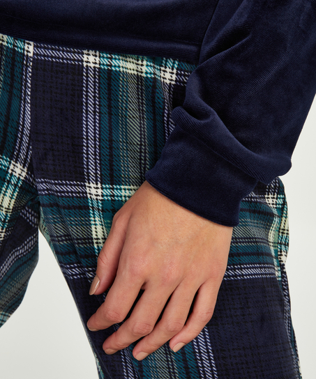 Ensemble de pyjama velours, Vert