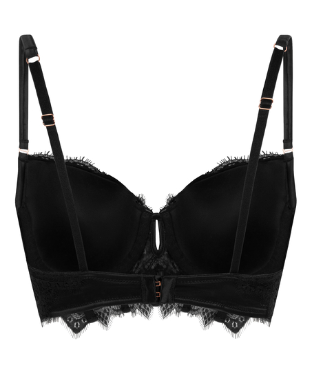Soutien-gorge à la palangre à armatures préformé Zoé, Noir