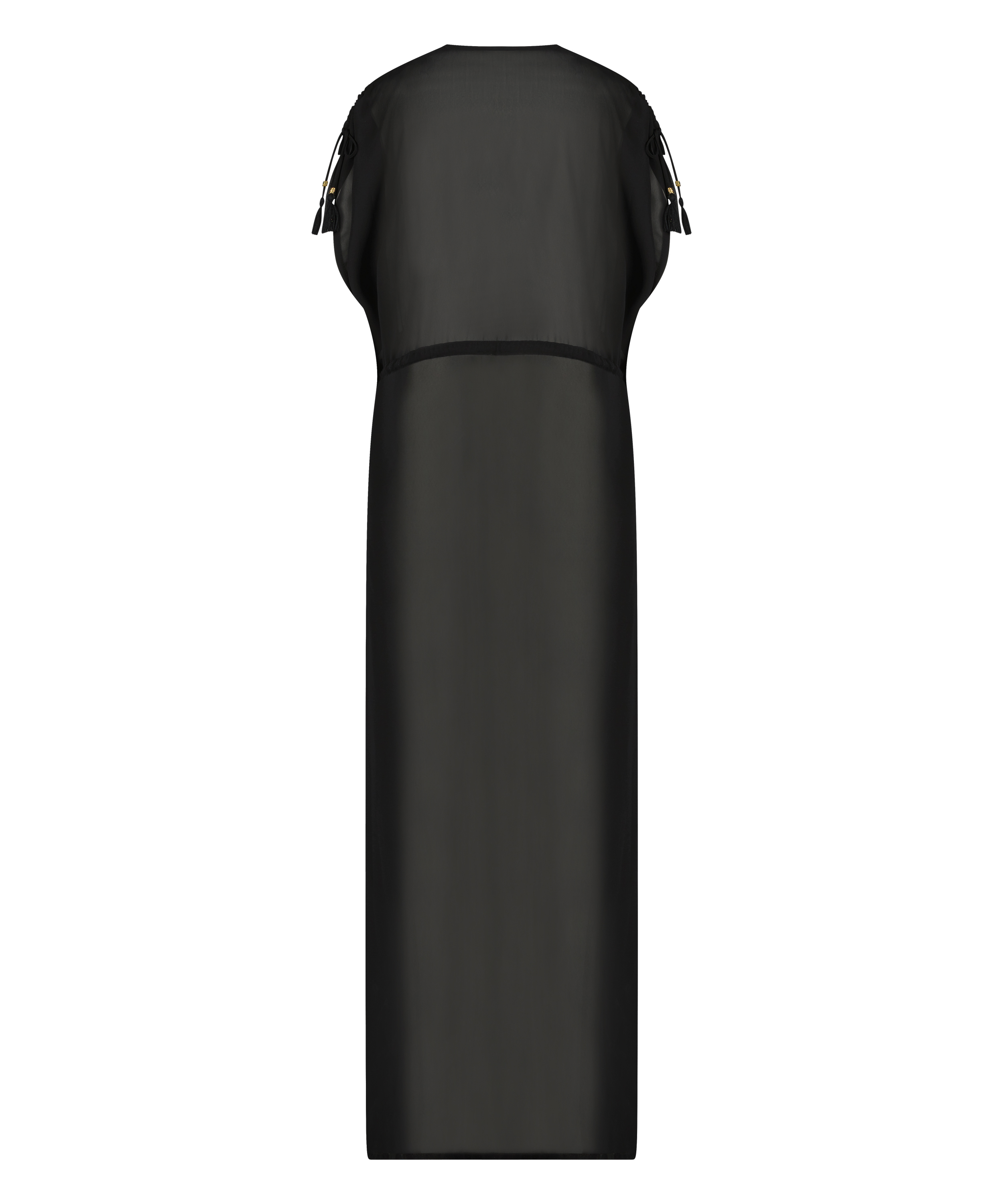 Kimono Sheer, Zwart, main