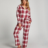 Pantalon de Pyjama Flanel, Rose