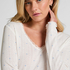 Pyjamatop Pointelle, Blauw