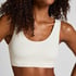 Bralette Scoop Dianne, Wit