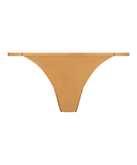 Naadloze string, Beige