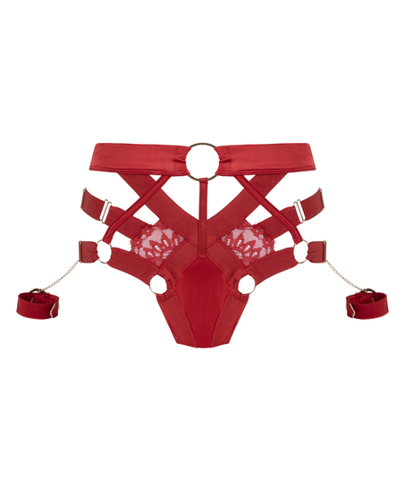 Slip br&eacute;silien Sable, Rouge