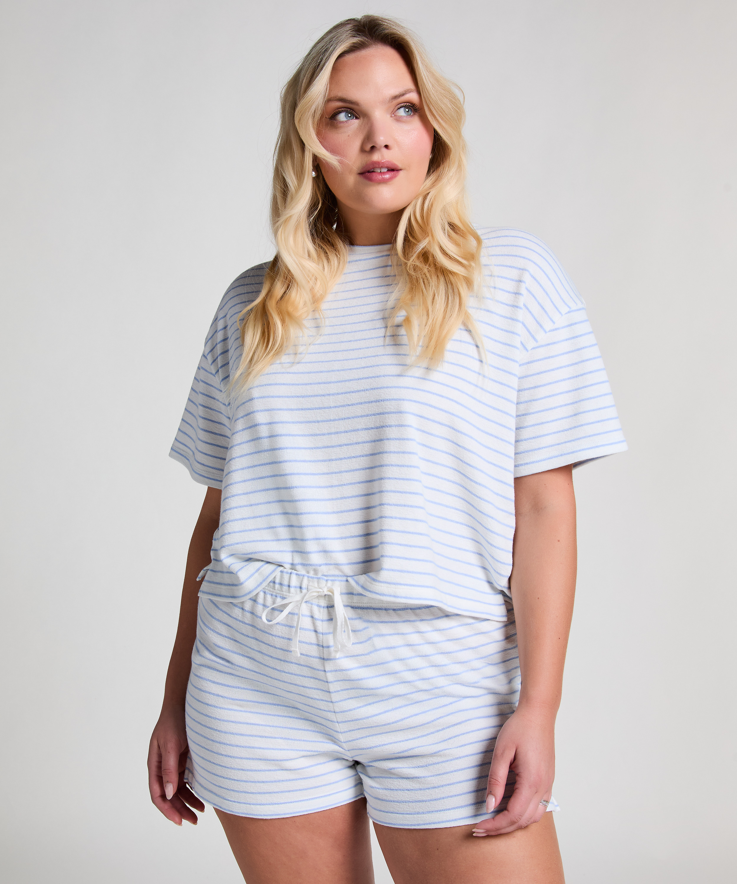 Pyjamatop, Blauw, main