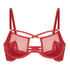 Soutien-gorge &agrave; armatures non-rembourr&eacute; Milana, Rouge