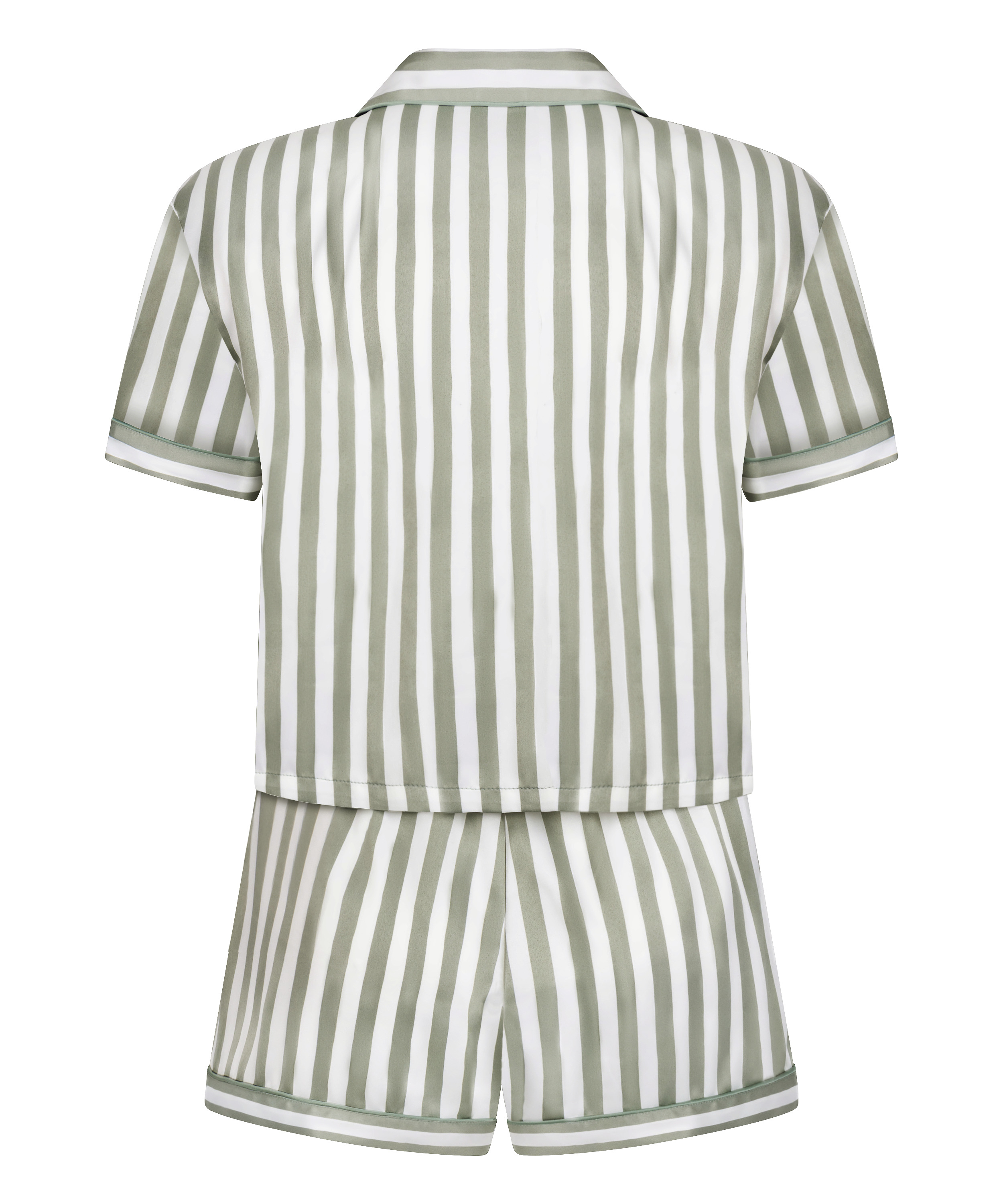 Satijnen pyjamaset, Groen, main