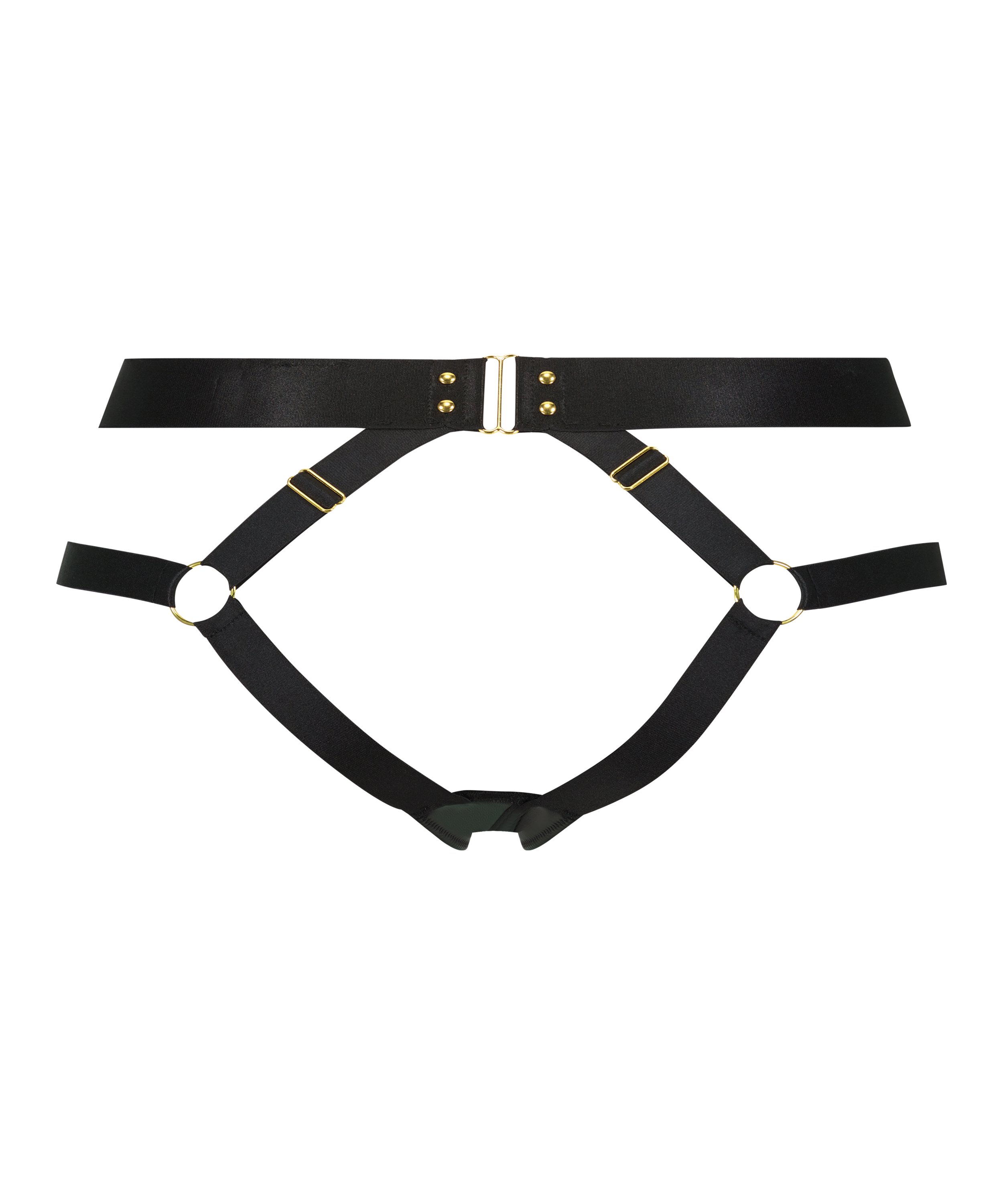 Brazilian met open kruis Occult, Zwart, main