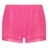 Short Velours Kant, Roze