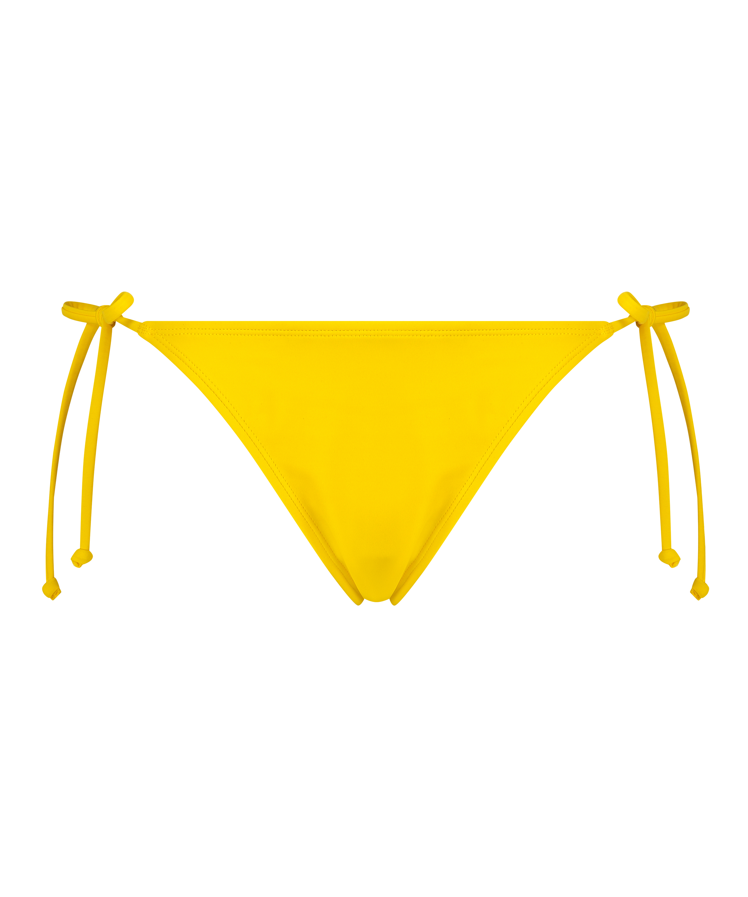 Bas de bikini br&eacute;silien tanga Napa, Jaune, main