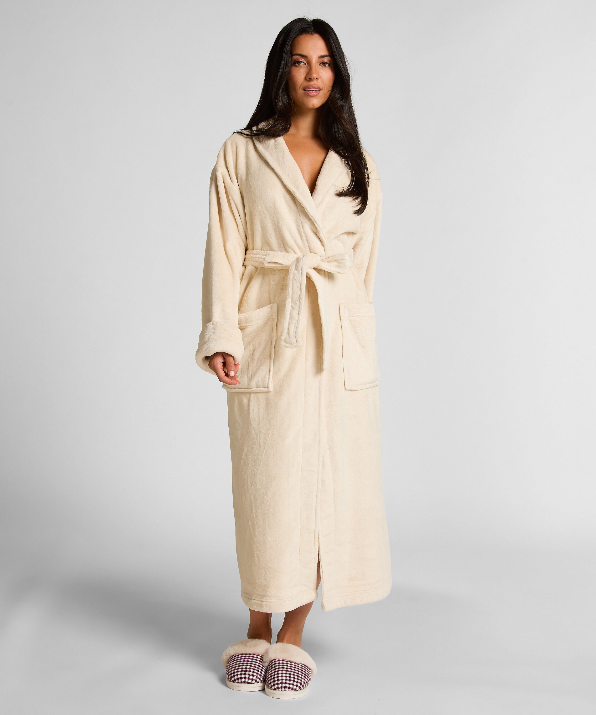 Badjas van zachte fleece
