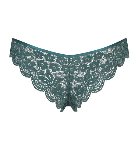 Hoog uitgesneden brazilian Louisa, Blauw