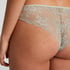 Slip brésilien Invisible Lace Back, Vert