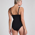 Maillot de bain Shaping Scallop, Noir