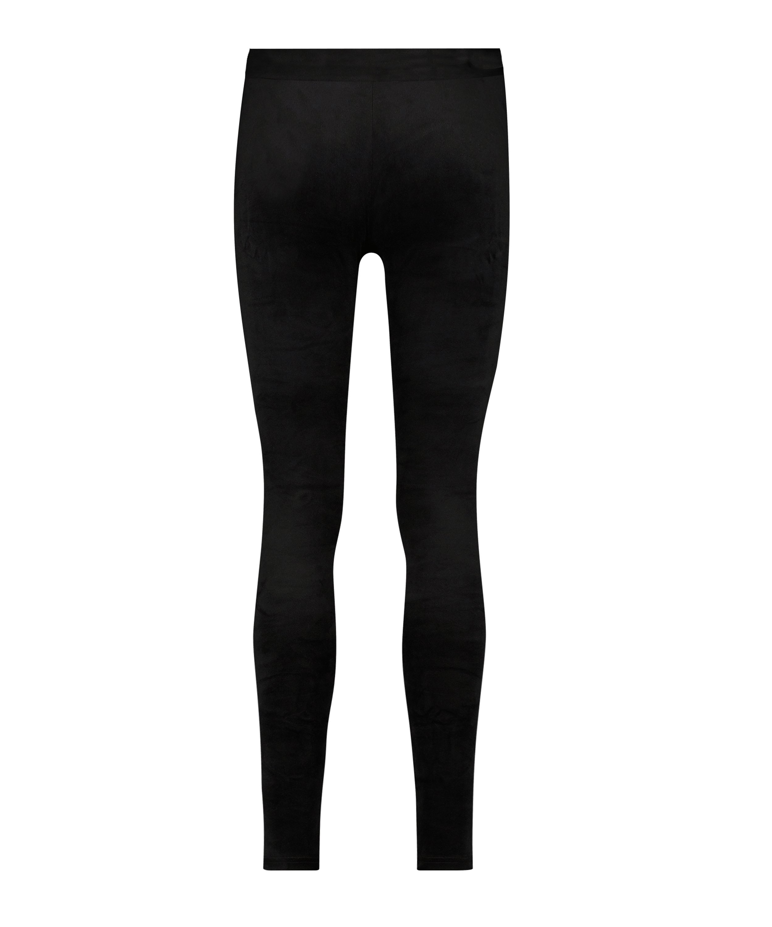 Legging Velours, Noir, main