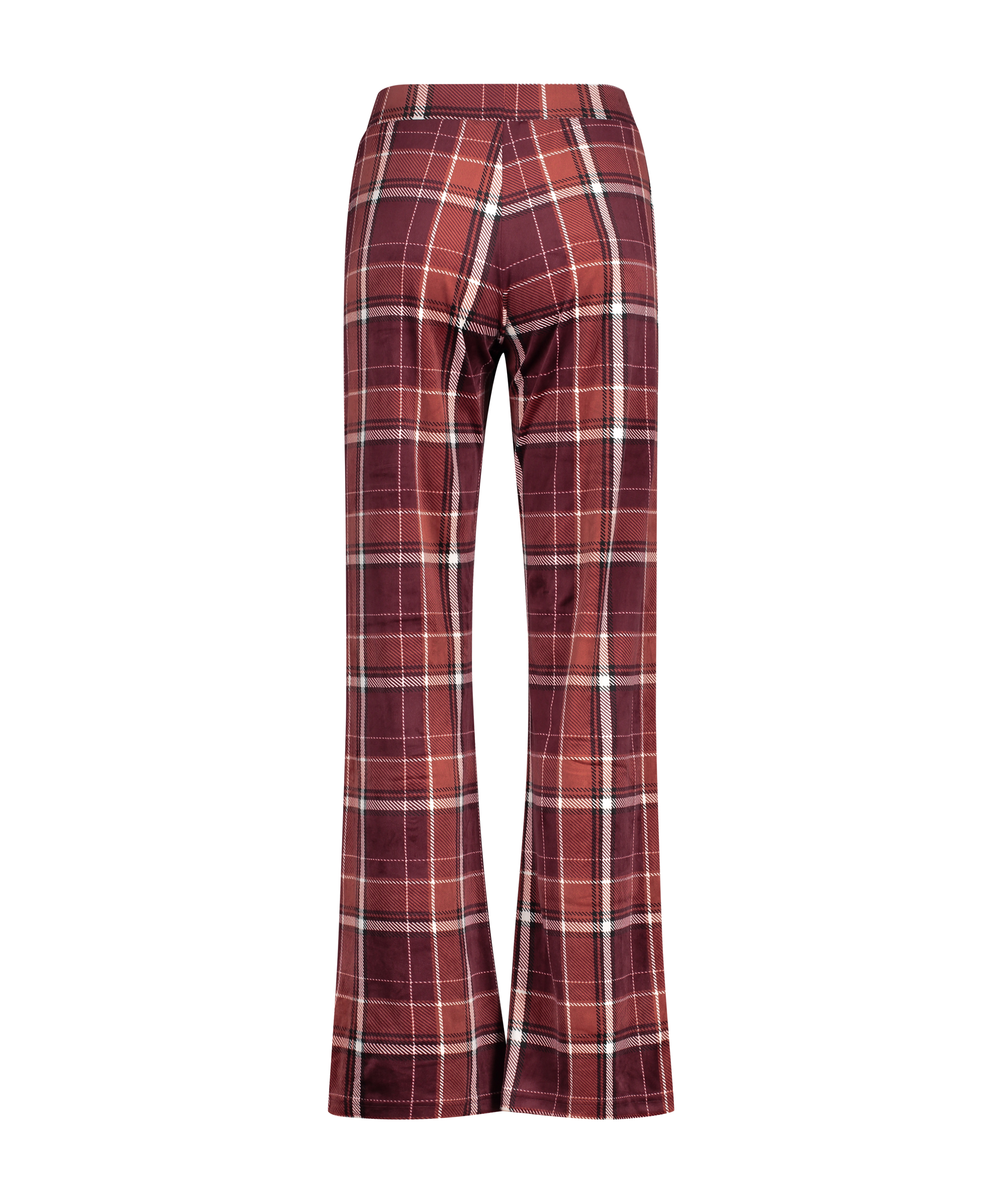 Petite Pyjamabroek velours, Rood, main