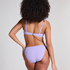 Slip de Bikini Rio Scallop, Pourpre