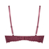 Voorgevormde push-up beugel bh Rose, Rood