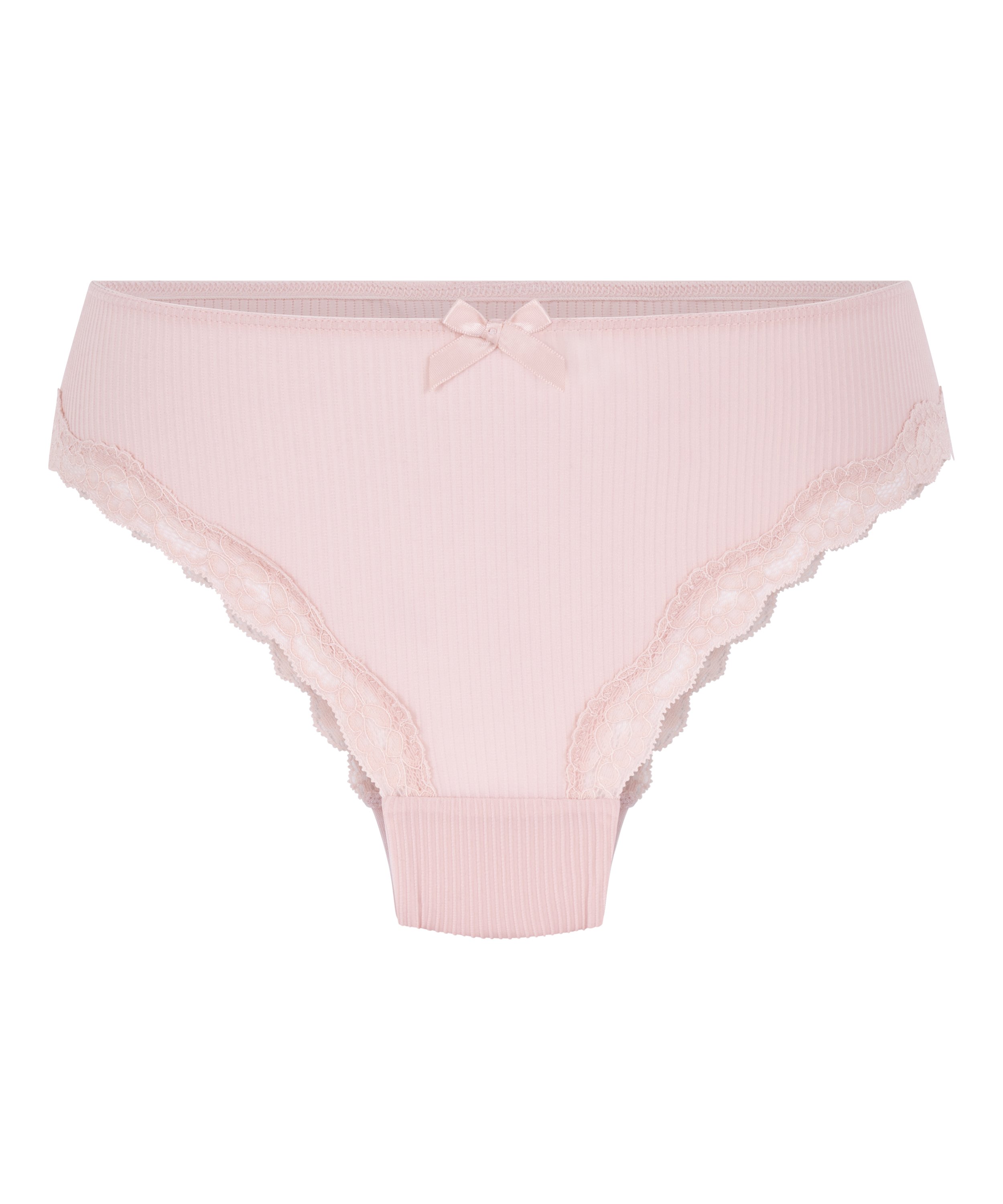 Slip br&eacute;silien Lola, Rose, main