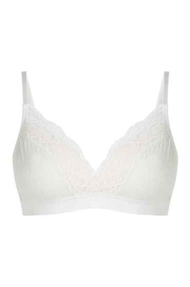 Hunkemöller Voorgevormde bh zonder beugel Sophie Wit, foto 3